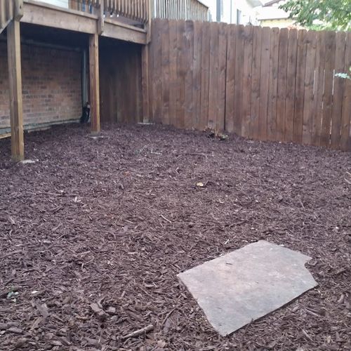 Mulch Job done right!