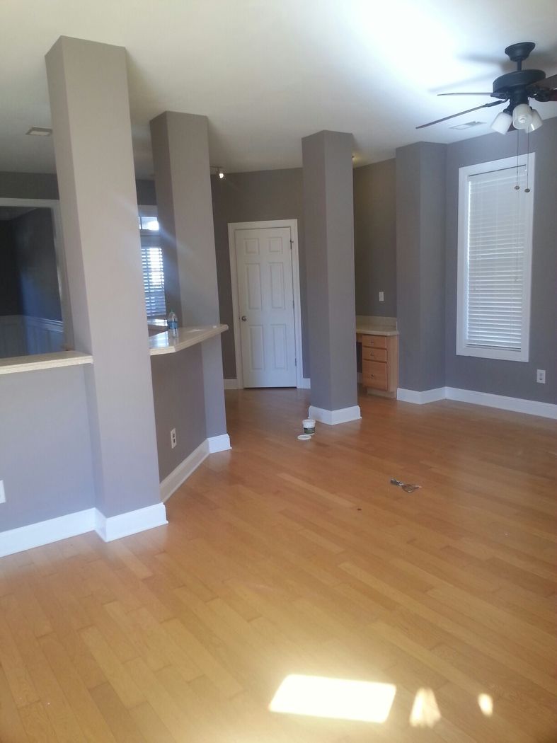 Custom home painting