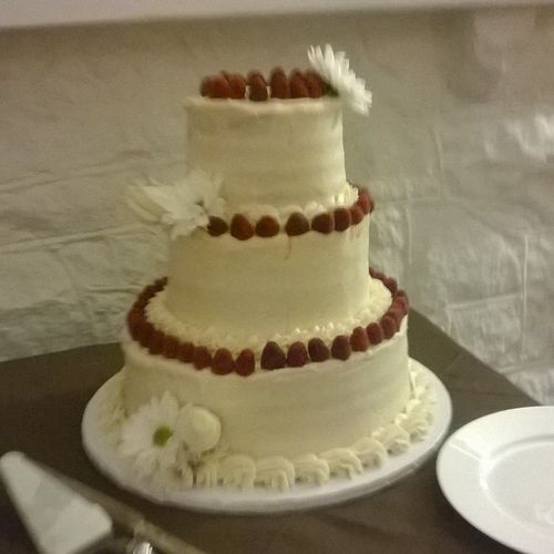Ladies Auxiliary Wedding Cake