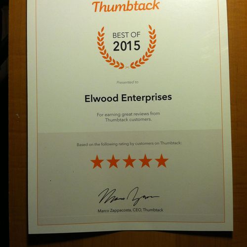 We would like to thank the Thumbtack Administrator