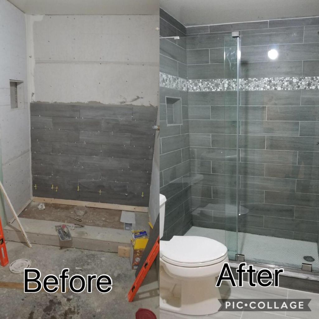 Newly renovated bathroom