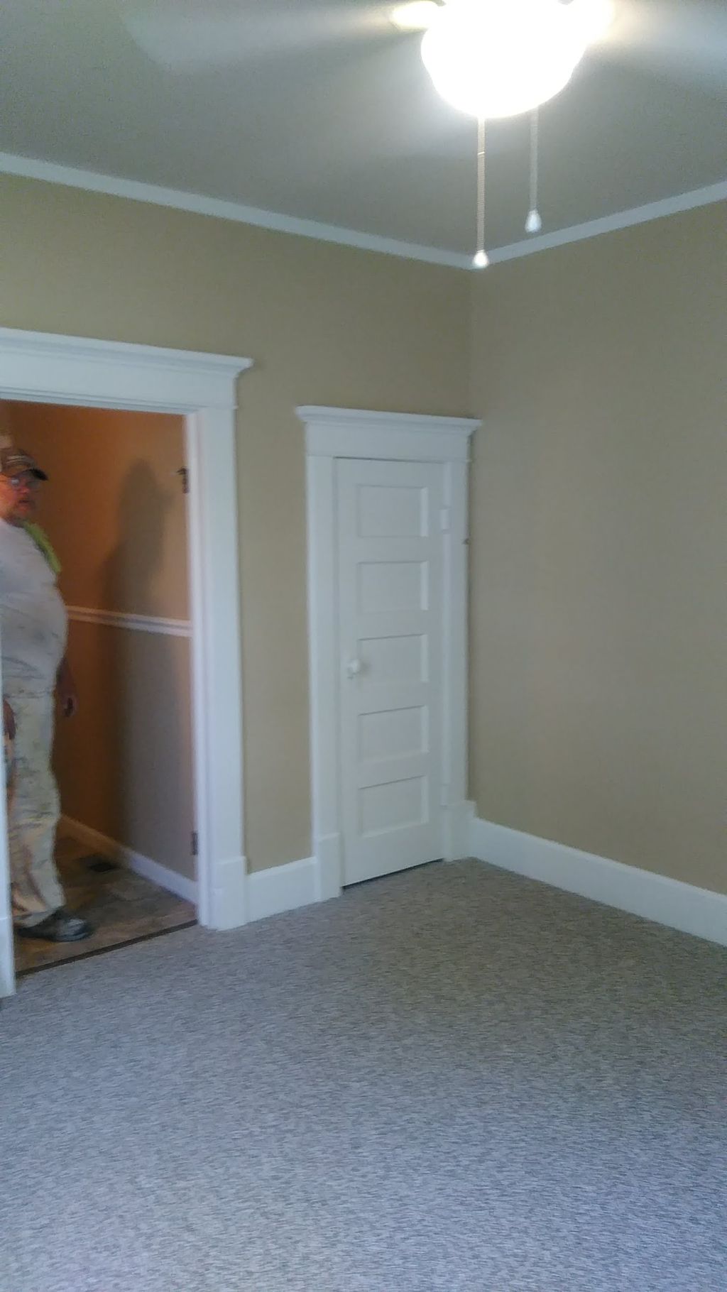 after wallpaper removal an drywall skim coat and p