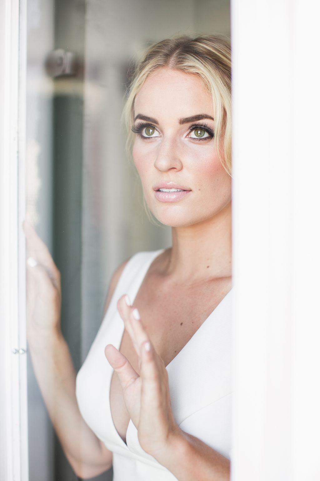 Headshot of the bride, Lauren