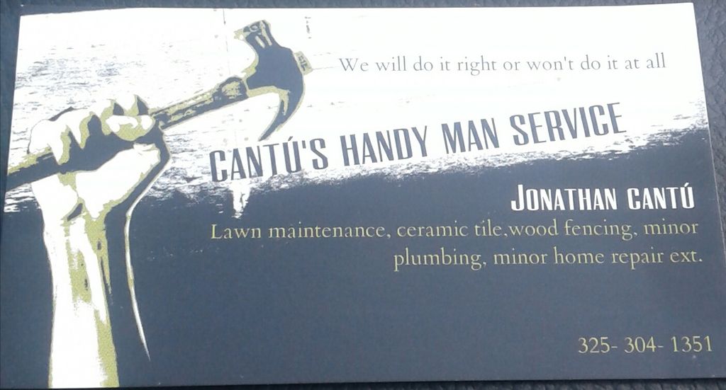 Cantu's Handyman Service/210 Cutting Edge Lawn ...