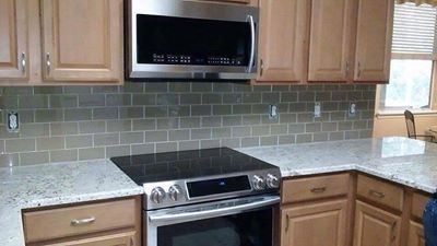 Tile Back splash professionally installed by TO-DO