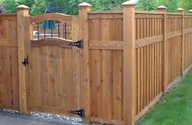 install wood fence