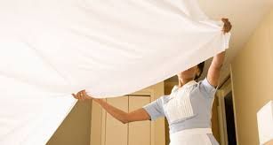 If you leave clean linens out on the beds we will 