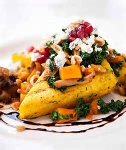 This is my dish in a picture from Cafe Flora. Sage