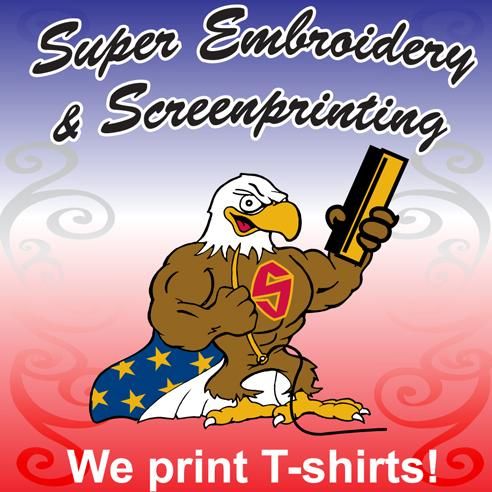 Super Embroidery and Screenprinting
