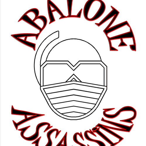 "Abalone Assassins" Print Design for Culinary Team