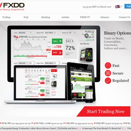 FXDD - Binary Option Trading Company