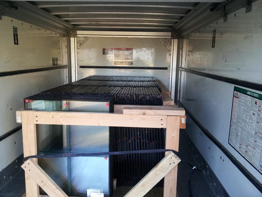 Replaced all the broken and fogged windows in an E