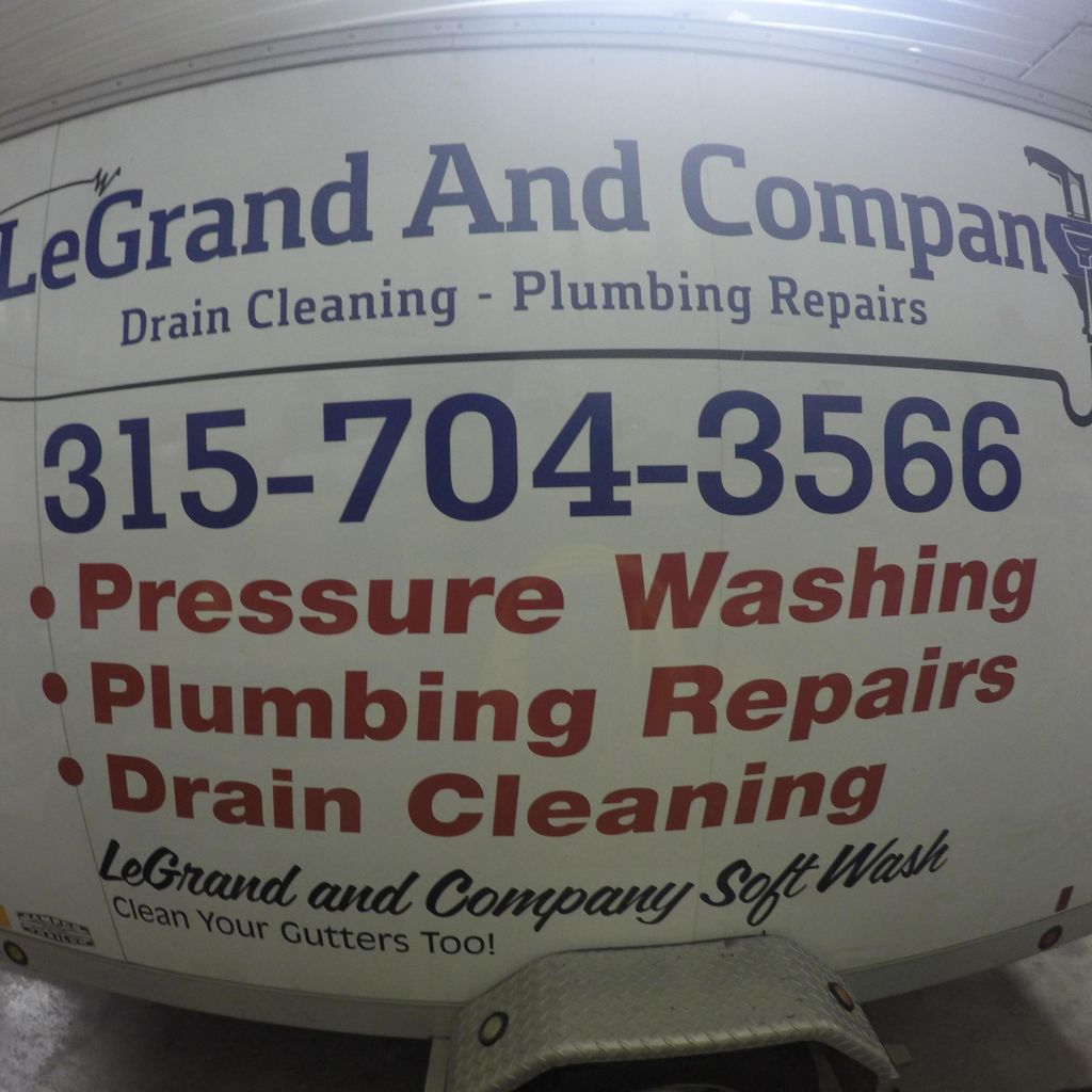 LeGrand And Company Drain Cleaning Plumbing Rep...