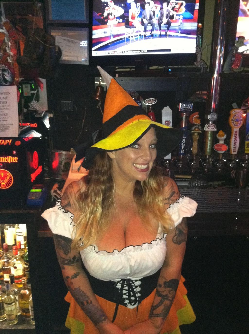 Bartending a Halloween event. Great Fun!