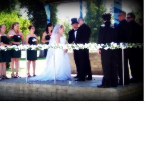 A wedding at Kearny Park, Fresno