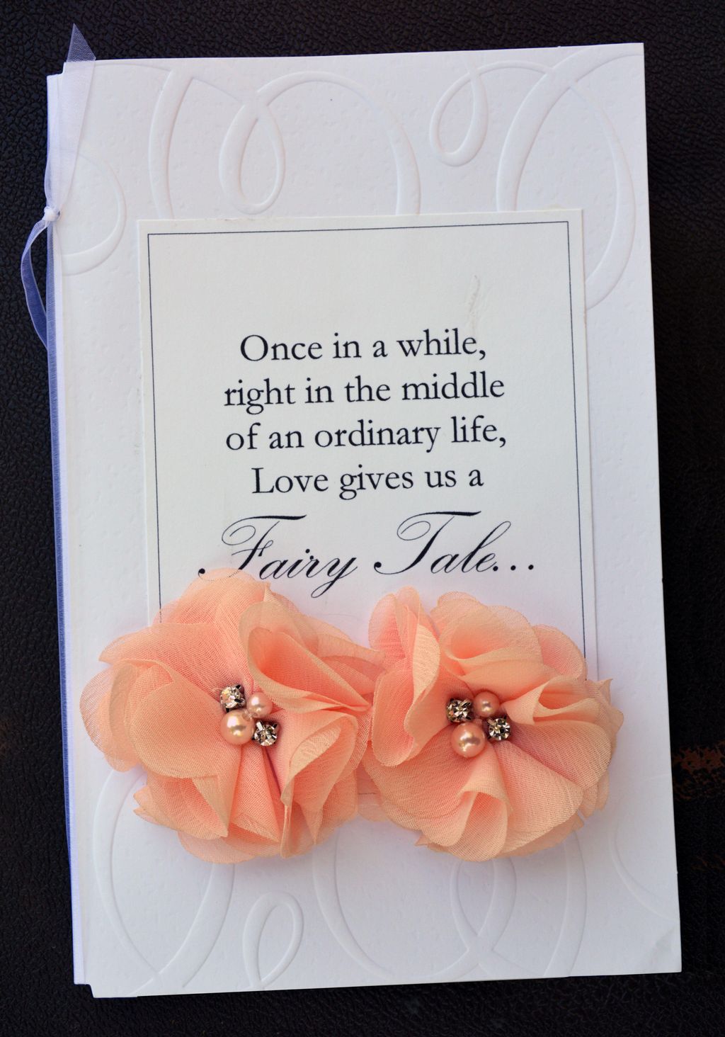 The words from your ceremony &  promised vows, a b