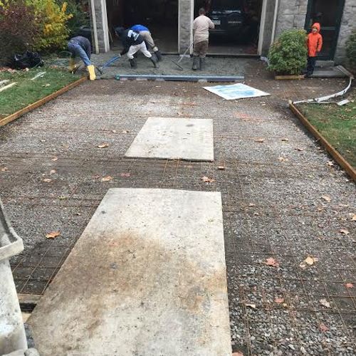 Concrete Driveway Before