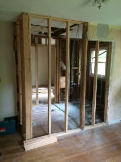 complete demo and remodel (new framing)