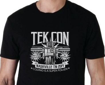 Tek Con Tee Shirt design.