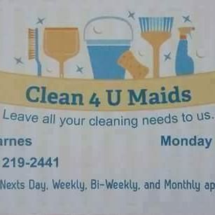 Clean4 U Maids