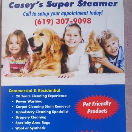 Casey's Super Steamer's Carpet Cleaners