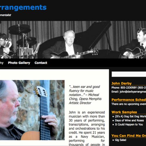 Musician Website