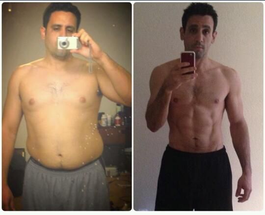 Ryan. 40lb fat loss. 18lb muscle gain. 1 year