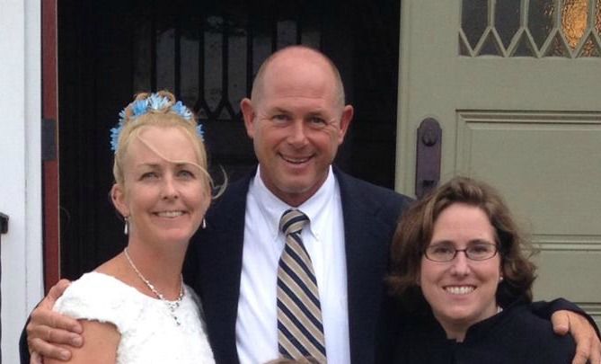 Stephen and Amy. July 2014