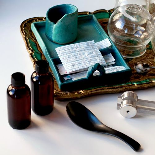 Tools of the trade - acupuncture, cupping, gua sha