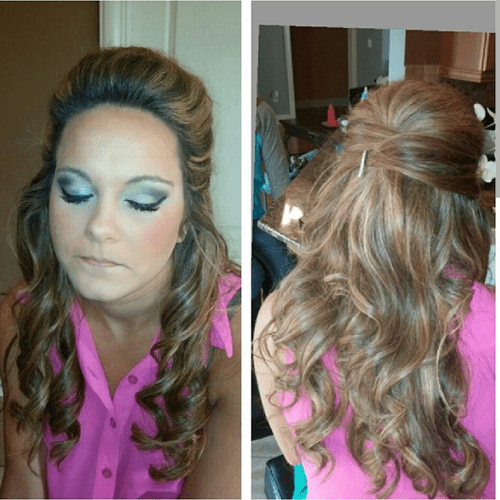 Hair and makeup for prom
