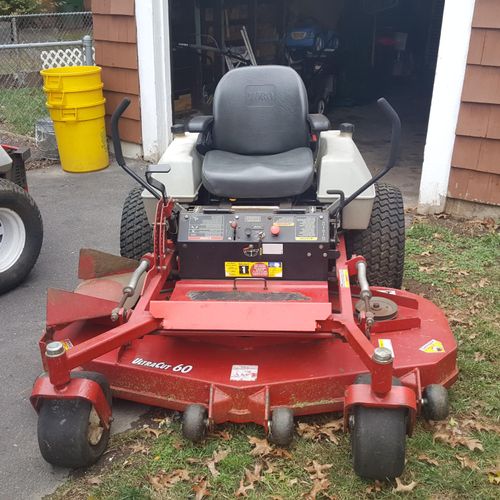 60 in commercial ride-on mower