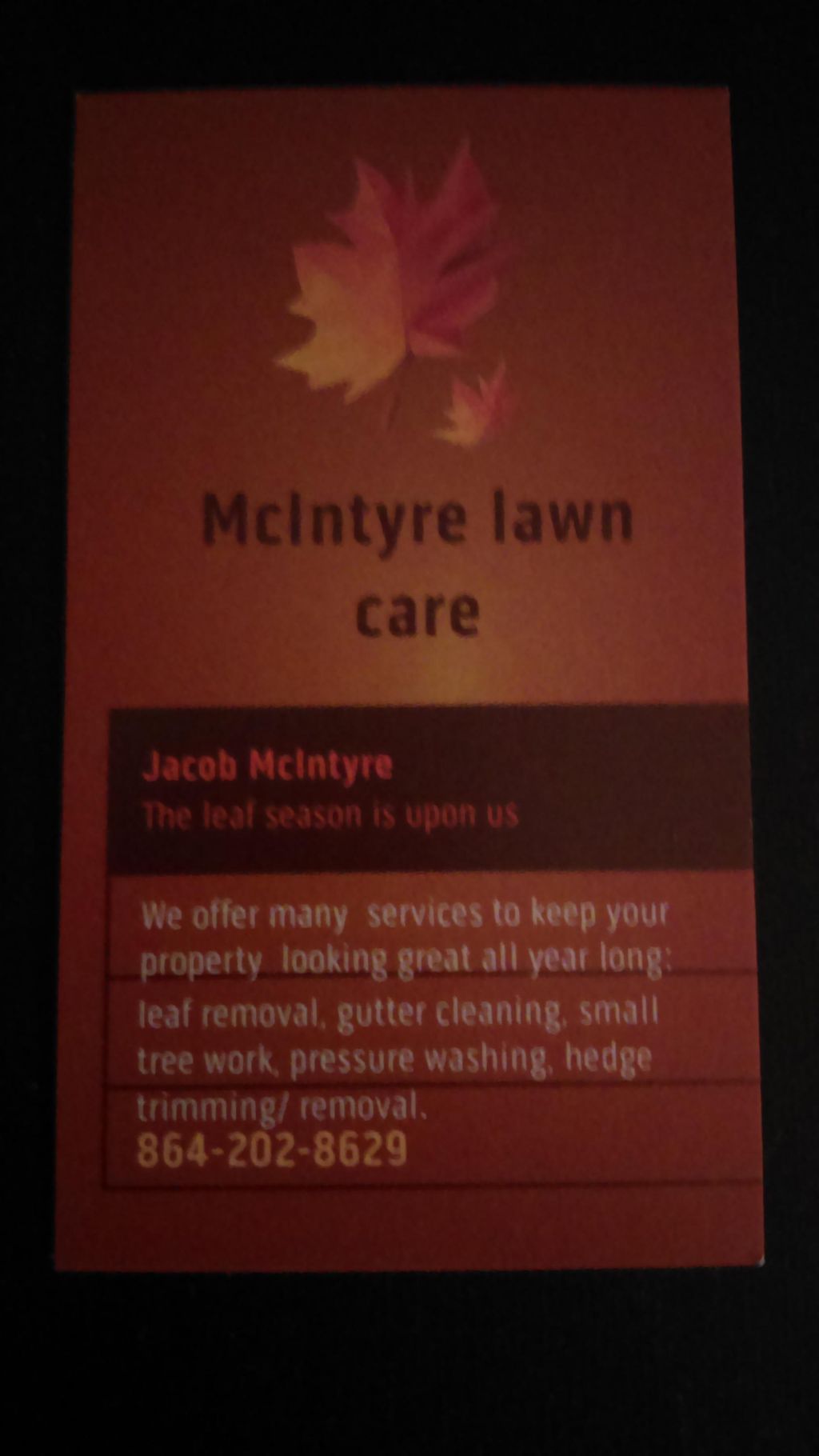 McIntyre Lawn Care