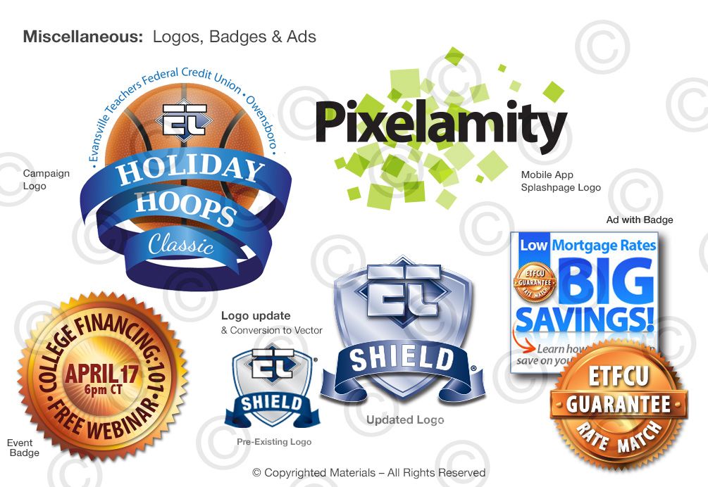 Campaign Logos, Badges and Spot Ads