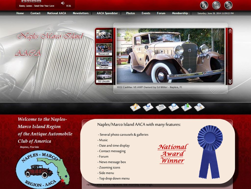 Auto Club in Naples, a National Award Winning Site