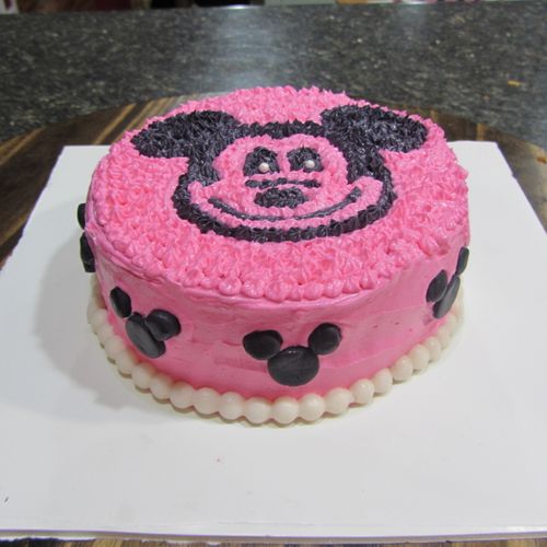 Mickey Mouse Smash Cake
All Butter Cream