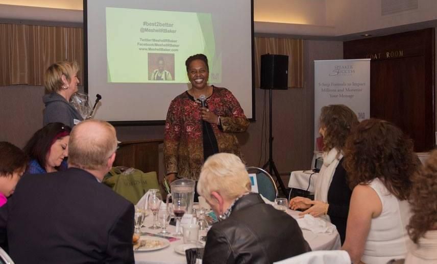 Speaking delivering Valuing Your V.I.S.I.O.N. Spee