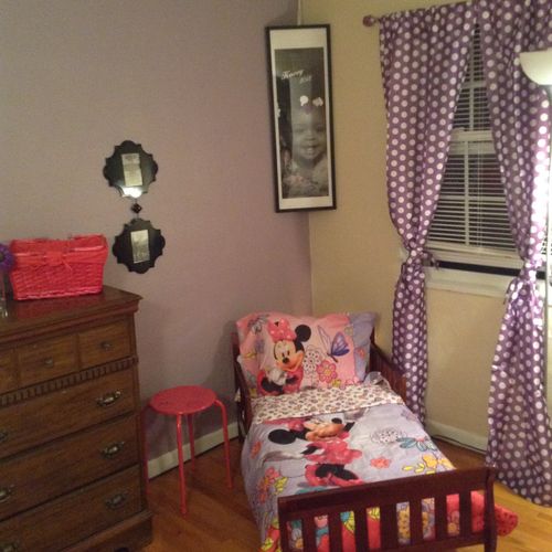 Girls Bedroom - After