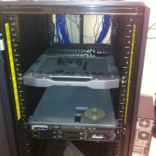 Express care server install with rack.