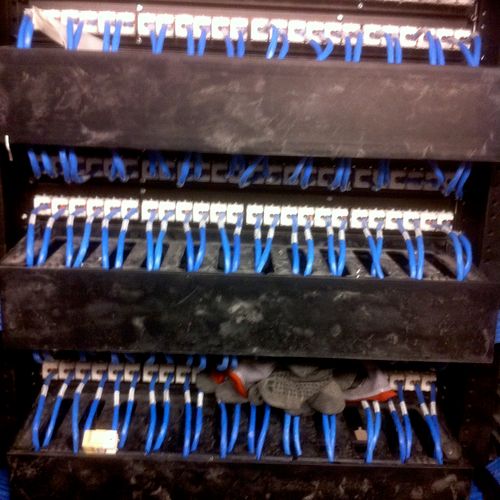 patch panel install