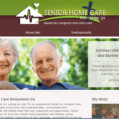 Website Design for
SeniorHomeCareKennesawGA.com