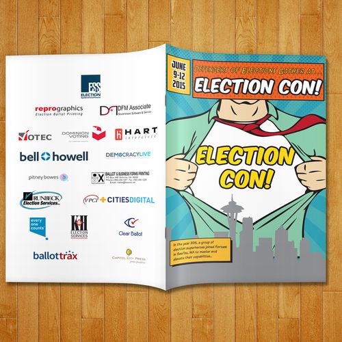 Election Con - Conference Branding: Program Design