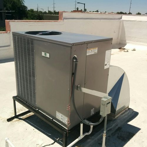 Commercial package unit replacement