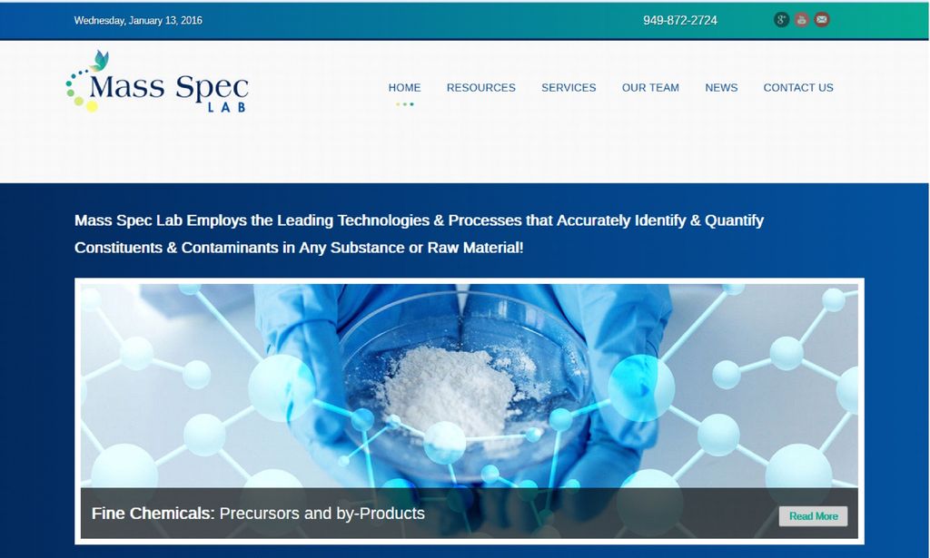 Mass Spec Lab Website