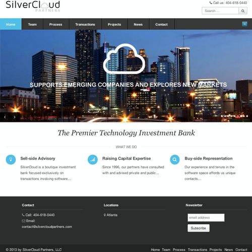 SilverCloud Partners Website