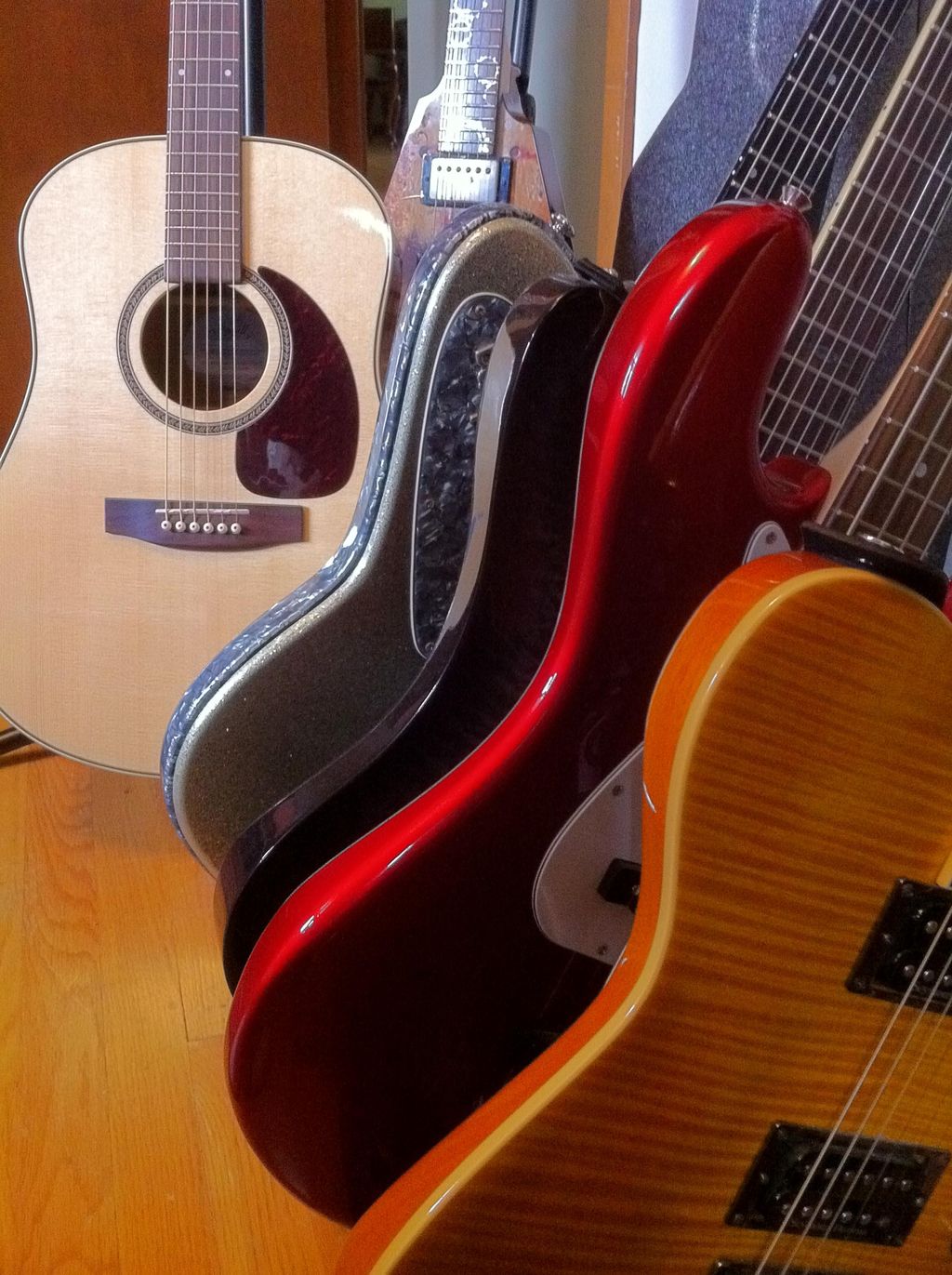 Acoustic or Electric Guitar in multiple styles.