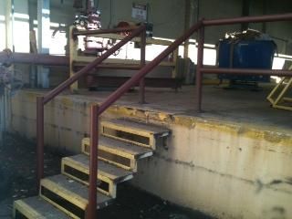 West Rock. 
safety railings. 2.5" sch. 40