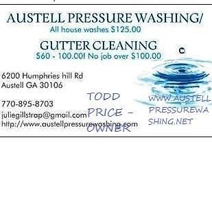 Austell Pressure Washing & Gutter Cleaning