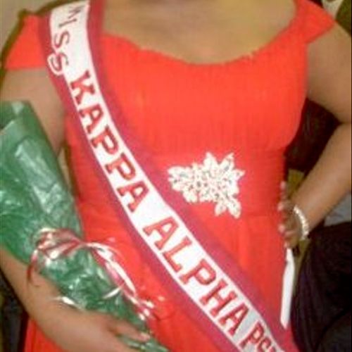 Cierra as Miss Kappa Alpha Psi 2010-2011