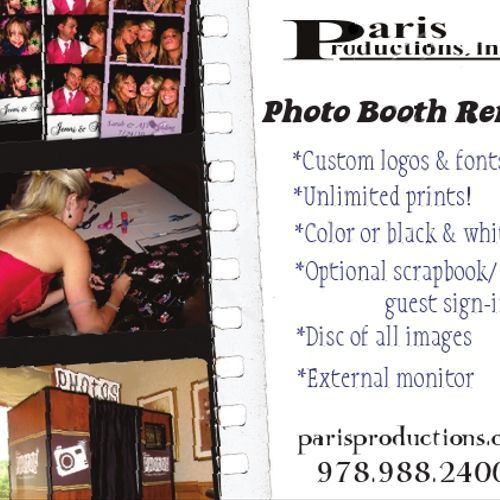 Photo Booth Flyer