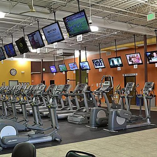 All the latest equipment in cardio, free weights, 